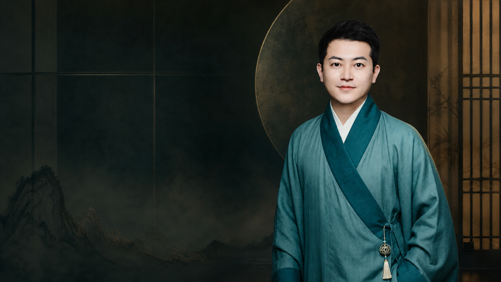 明德国学社骐峰老师形象照